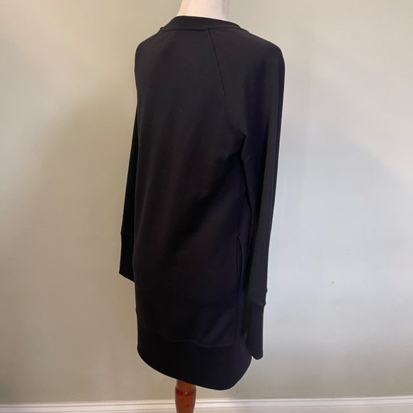 Athleta Black Bounce Back Sweatshirt Dress - Size XS - Picture 7 of 11
